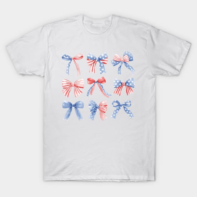 4th of july independence day T-Shirt by skstring